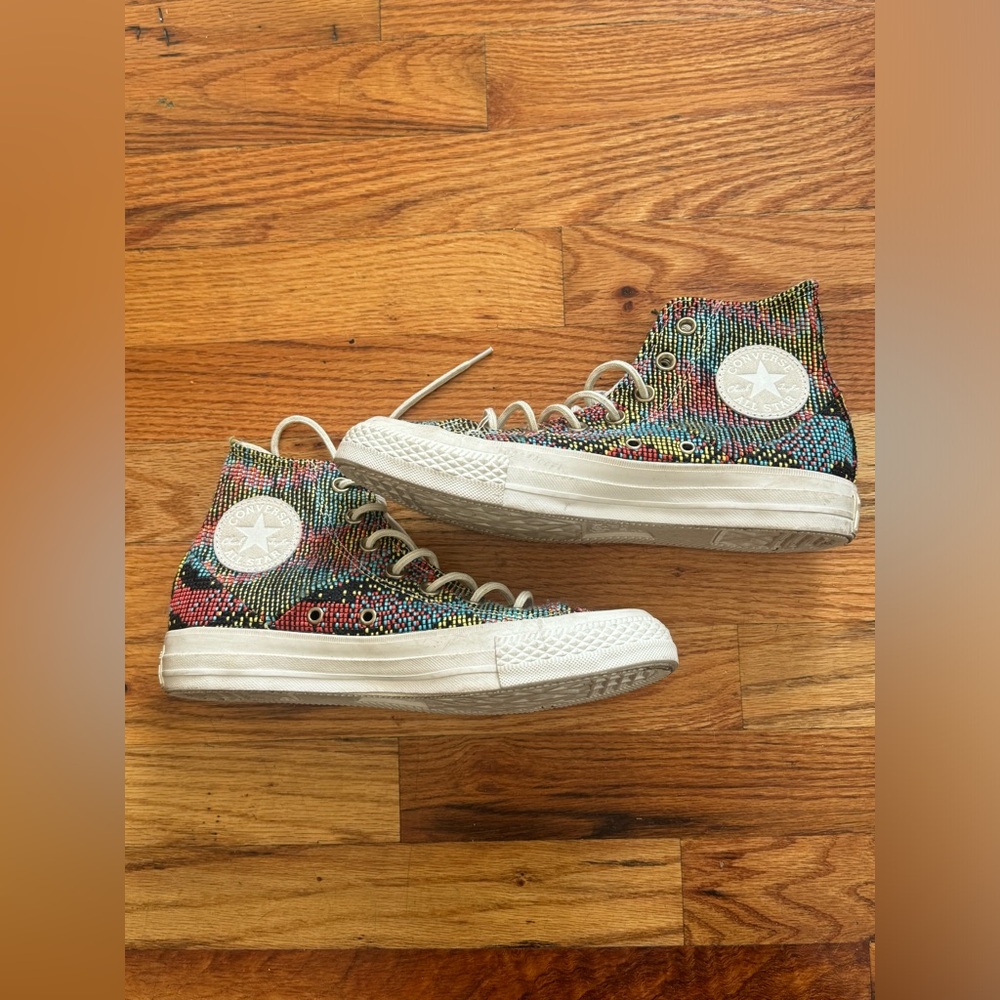 Converse Multicolor High-Top Sneakers